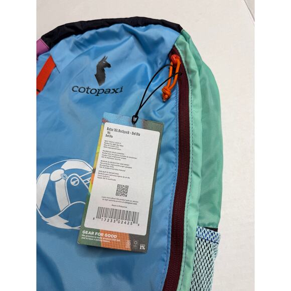 Cotopaxi Batac16 16L Backpack Del Dia Daypack lightweight colorful rare NWT - Picture 2 of 5